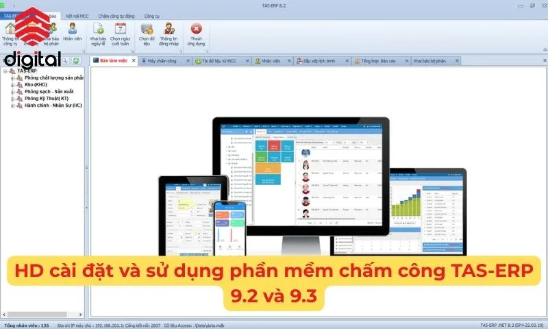 Sản phẩm hdsd phan mem cham cong tas erp — Công Ty Cổ Phần ứng Dụng Công Nghệ Kỹ Thuật Số — MST 0105599447