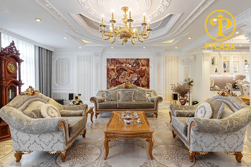 Sản phẩm du an noi that co dien nha chi giang 002 — Công Ty TNHH PT Casa — MST 0105765197