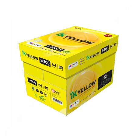Sản phẩm Giay in IK Yellow A4 70gsm 2 450x450 — Công Ty TNHH Đầu Tư Và Thương Mại Minh Nam — MST 0105771546