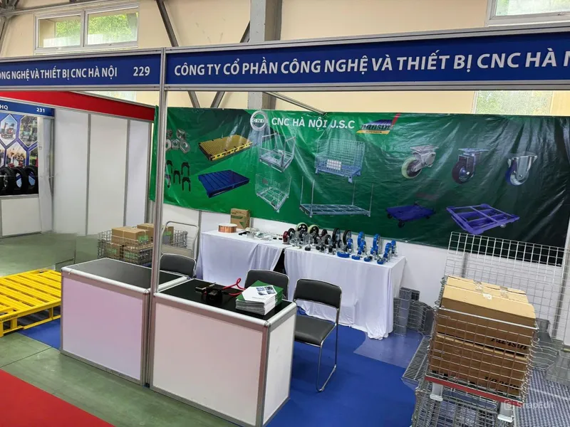 Sản phẩm trien lam — Công Ty Cổ Phần Công Nghệ Và Thiết Bị CNC Hà Nội — MST 0105787521