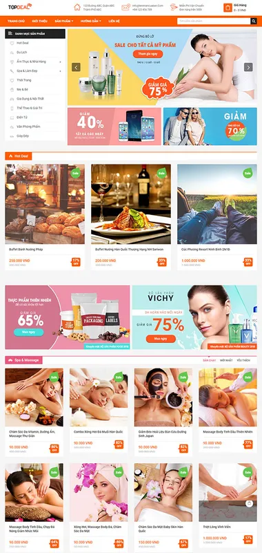 Sản phẩm mau web ban hang_3733 — Công Ty CP Giải Pháp Công Nghệ Và Truyền Thông Việt Nam — MST 0105810308
