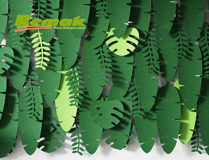Sản phẩm acoustic sonic jungle wall_1590655189 — Công Ty Cổ Phần Xây Dựng Và Nội Thất Remak — MST 0105817310