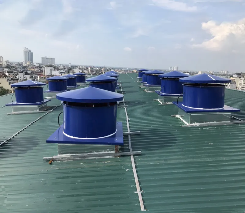 Sản phẩm He thong giai nhiet cuc nong dieu hoa BV Viet Duc 1 — Quạt Công Nghiệp PTH - Công Ty Cổ Phần Thiết Bị Và Dịch Vụ PTH Việt Nam — MST 0105818875