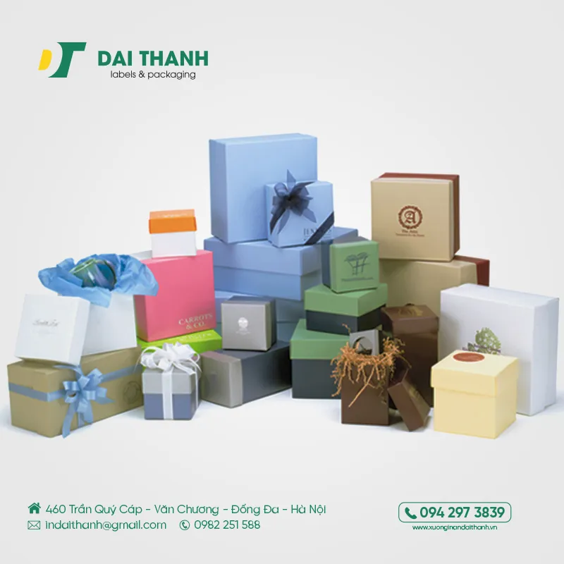 Sản phẩm hop qua tang 4 — In Bao Bì Giấy Đại Thành - Công Ty TNHH In Đại Thành — MST 0105831989