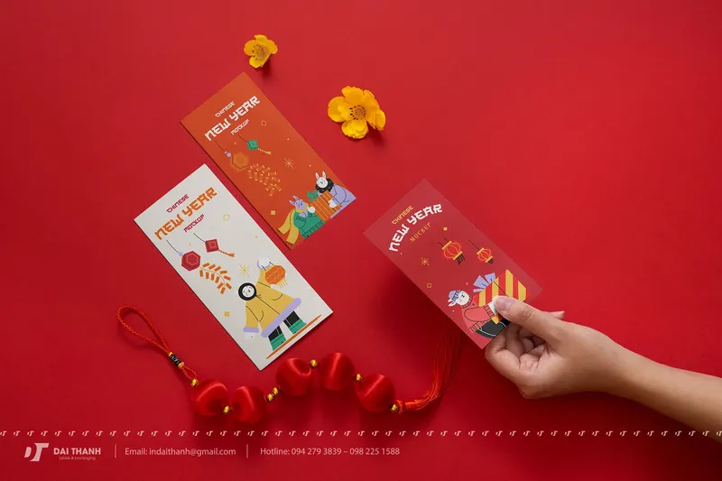 Sản phẩm in bao li xi — In Bao Bì Giấy Đại Thành - Công Ty TNHH In Đại Thành — MST 0105831989