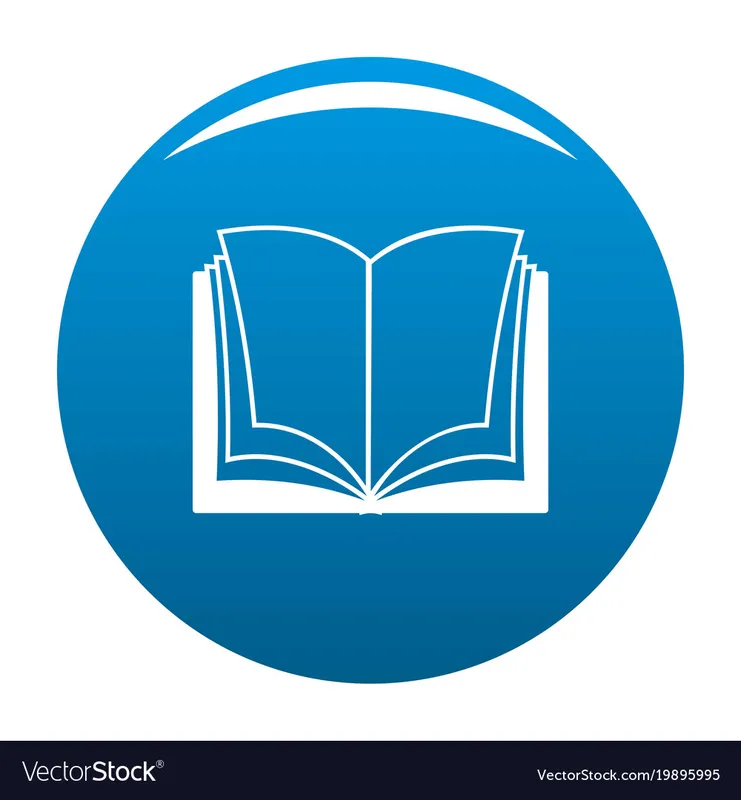 Sản phẩm book dictionary icon blue vector 19895995 — Công Ty TNHH Dịch Vụ Thương Mại Nội Thất Thành Đạt — MST 0105856285