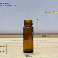 Sản phẩm 2. CHAI THUỶ TINH 30ML 1 203x203 — Công Ty Cổ Phần Thương Mại Và Xuất Nhập Khẩu TRANSPHAR — MST 0105859078