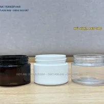 Sản phẩm 1. HŨ NHỰA PET 50G 203x203 — Công Ty Cổ Phần Thương Mại Và Xuất Nhập Khẩu TRANSPHAR — MST 0105859078