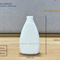 Sản phẩm 1. CHAI HDPE 150ML TAM GIÁC 203x203 — Công Ty Cổ Phần Thương Mại Và Xuất Nhập Khẩu TRANSPHAR — MST 0105859078
