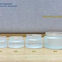 Sản phẩm 2. HŨ THUỶ TINH MỜ 203x203 — Công Ty Cổ Phần Thương Mại Và Xuất Nhập Khẩu TRANSPHAR — MST 0105859078