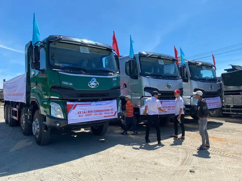 Sản phẩm xe tai ben cheng long — Công Ty TNHH Ô Tô Hải Âu — MST 0105859342