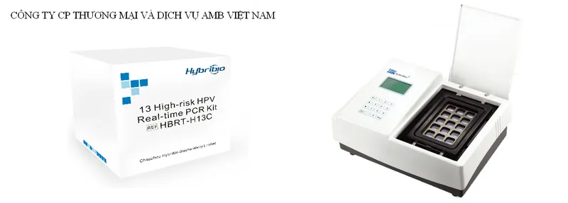 Sản phẩm 13 High risk HPV Real time PCR Kit — Công Ty Cổ Phần Thương Mại Và Dịch Vụ AMB Việt Nam — MST 0105897242
