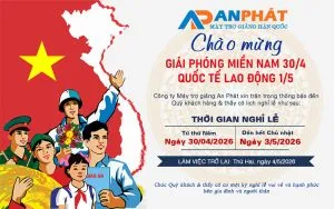 Sản phẩm thong bao lich nghi le 30 4 mung 1 thang 5_maytrogang.vn_ 300x188 — Công Ty TNHH Giải Pháp Và Chuyển Giao Công Nghệ An Phát — MST 0105914032