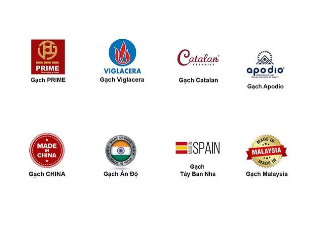 Sản phẩm cac hang gach — Kho Gạch ốp Lát Kim Anh - Công Ty CP Xây Dựng Và Thương Mại H.A.T — MST 0105930387