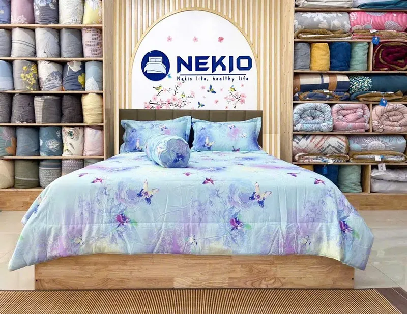 Sản phẩm Bo chan ga modal buom xuan — Chăn Ga Gối Đệm Kyoryo - Công Ty TNHH Dịch Vụ Thương Mại Hợp Tiến Hà Nội — MST 0105949123