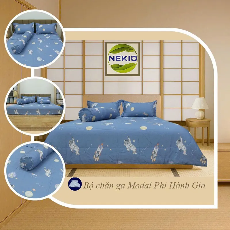 Sản phẩm Bo chan ga modal phi hanh gia — Chăn Ga Gối Đệm Kyoryo - Công Ty TNHH Dịch Vụ Thương Mại Hợp Tiến Hà Nội — MST 0105949123
