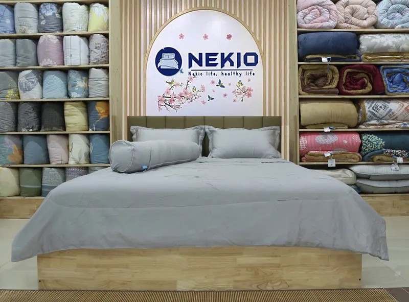 Sản phẩm Bo chan ga lua Tencel Xam — Chăn Ga Gối Đệm Kyoryo - Công Ty TNHH Dịch Vụ Thương Mại Hợp Tiến Hà Nội — MST 0105949123