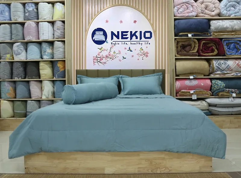 Sản phẩm Bo chan ga lua Tencel xanh — Chăn Ga Gối Đệm Kyoryo - Công Ty TNHH Dịch Vụ Thương Mại Hợp Tiến Hà Nội — MST 0105949123
