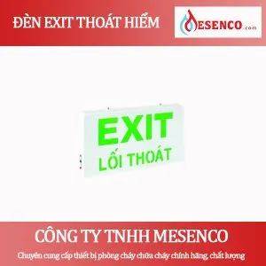 Sản phẩm Den Exit thoat hiem 1 mat KT710 Kentom 300x300 — Công Ty TNHH Mesenco — MST 0105962318