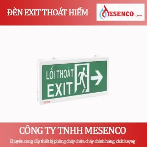 Sản phẩm Den exit 2 mat KT640 Kentom 300x300 — Công Ty TNHH Mesenco — MST 0105962318