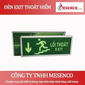 Sản phẩm Den exit chi dan thoat hiem xuong cau thang ben trai Vinlighting 300x300 — Công Ty TNHH Mesenco — MST 0105962318