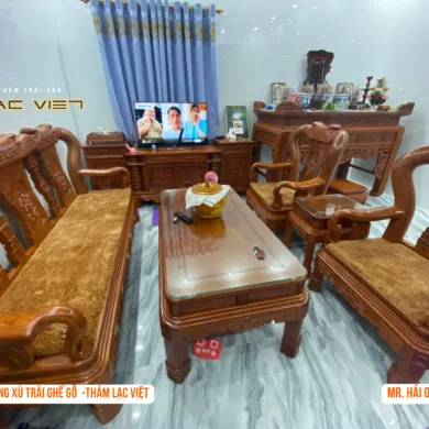 Sản phẩm tham trai san lac viet tham trai ghe go len long xu 3 390x390 — Công Ty Cổ Phần Nội Thất Lạc Việt — MST 0105969338