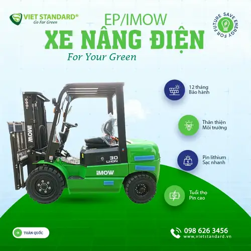 Sản phẩm XE NANG DIEN NGOI LAI 2026 — Xe Nâng Và Sửa Chữa VietStandard - Công Ty TNHH Dịch Vụ Công Nghệ VietStandard — MST 0105976906