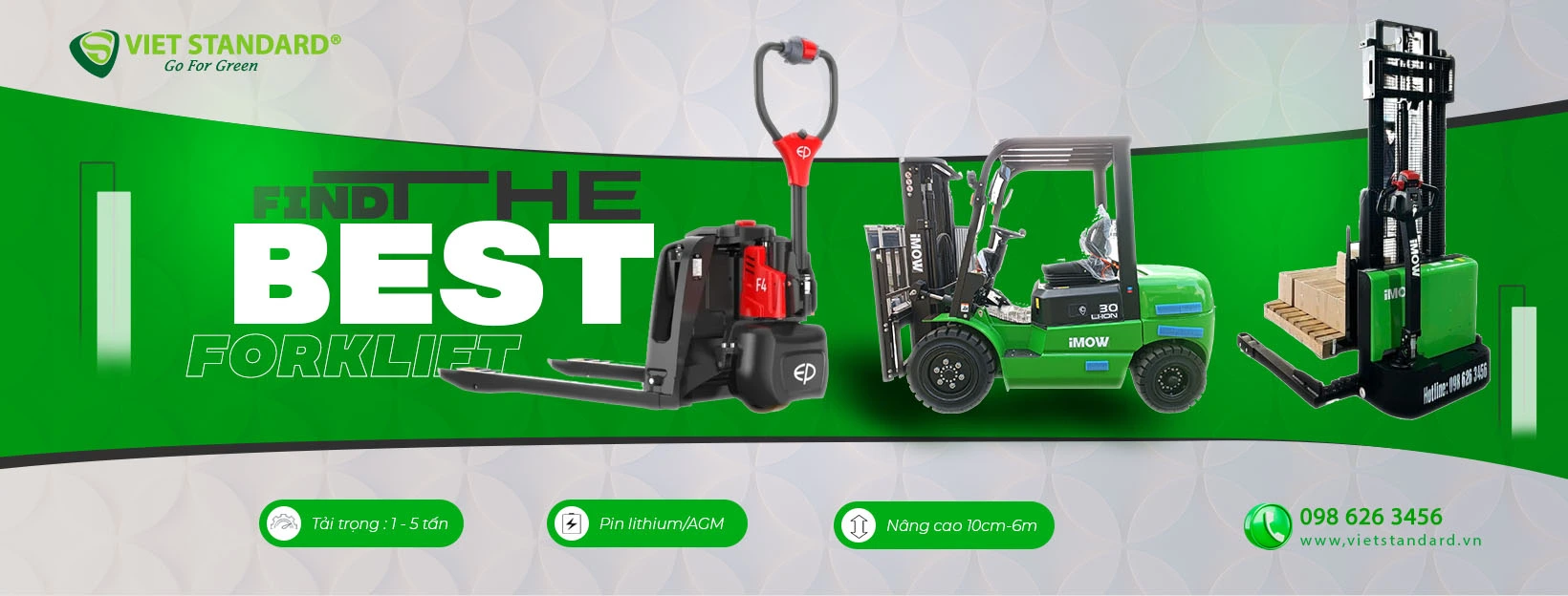 Sản phẩm XE NANG VIETSTANDARD — Xe Nâng Và Sửa Chữa VietStandard - Công Ty TNHH Dịch Vụ Công Nghệ VietStandard — MST 0105976906