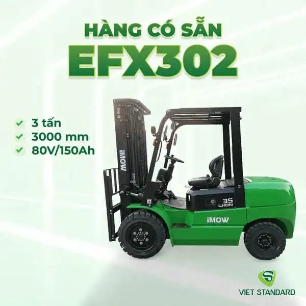 Sản phẩm Xe nang 3 tan E302 — Xe Nâng Và Sửa Chữa VietStandard - Công Ty TNHH Dịch Vụ Công Nghệ VietStandard — MST 0105976906