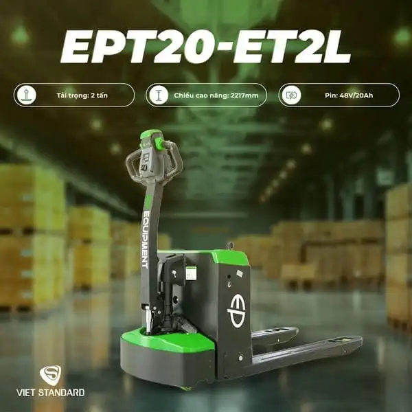 Sản phẩm Xe nang tay dien 2 tan Pallet truck — Xe Nâng Và Sửa Chữa VietStandard - Công Ty TNHH Dịch Vụ Công Nghệ VietStandard — MST 0105976906