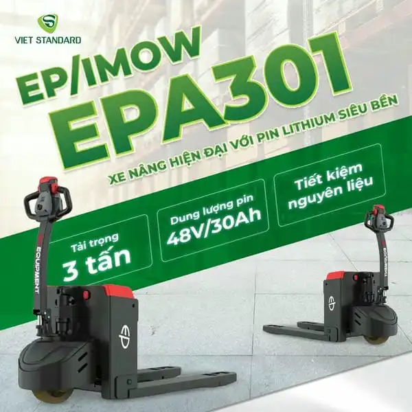 Sản phẩm Xe nang tay dien 3 tan Pallet truck — Xe Nâng Và Sửa Chữa VietStandard - Công Ty TNHH Dịch Vụ Công Nghệ VietStandard — MST 0105976906