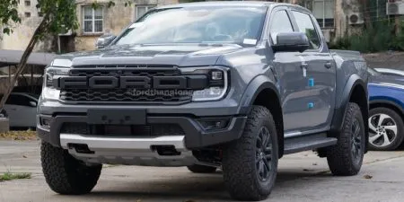 Sản phẩm gia xe ford ranger raptor may xang mau xam 450x225 — Công Ty TNHH MTV Kinh Doanh Ô Tô Thăng Long — MST 0106007541