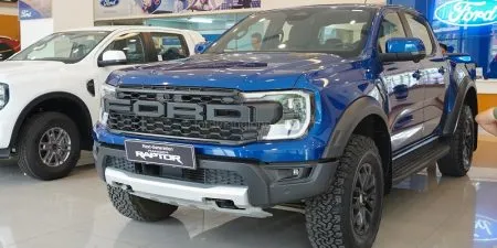 Sản phẩm den xe ford raptor mau xanh 2024 moi 450x225 — Công Ty TNHH MTV Kinh Doanh Ô Tô Thăng Long — MST 0106007541