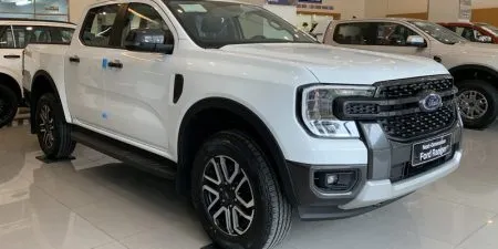 Sản phẩm phia truoc xe ford ranger sport mau trang 2024 450x225 — Công Ty TNHH MTV Kinh Doanh Ô Tô Thăng Long — MST 0106007541