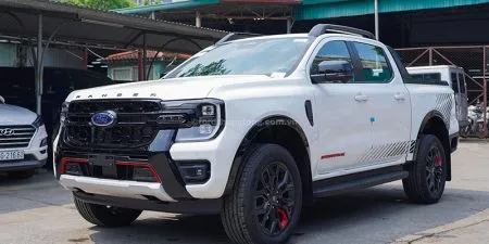Sản phẩm xe ford ranger stomtrak mau trang 2024 2025 450x225 — Công Ty TNHH MTV Kinh Doanh Ô Tô Thăng Long — MST 0106007541