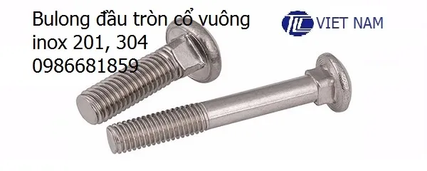 Sản phẩm 1517565138_bu long inox dau tron co vuong din 603 2 — Công Ty TNHH Đầu Tư & Thương Mại TLC Việt Nam — MST 0106009651