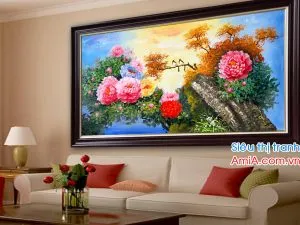 Sản phẩm mau tranh hoa mau don dep nhat 300x225 — Công Ty Cổ Phần Thương Mại Và Tư Vấn Kinh Doanh Trường Phát — MST 0106017268
