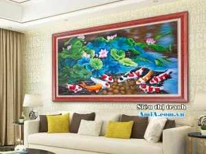 Sản phẩm tranh cuu ngu quan hoi treo phong khach dep y nghia 300x225 — Công Ty Cổ Phần Thương Mại Và Tư Vấn Kinh Doanh Trường Phát — MST 0106017268