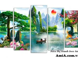 Sản phẩm tranh phong thuy dep tang tan gia 1333 300x225 — Công Ty Cổ Phần Thương Mại Và Tư Vấn Kinh Doanh Trường Phát — MST 0106017268