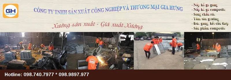 Sản phẩm nap ho ga(1) — Nắp Hố Ga Gia Hưng - Công Ty TNHH Sản Xuất Công Nghiệp Và Thương Mại Gia Hưng — MST 0106018222