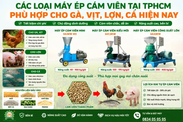 Sản phẩm cac loai may ep cam vien phu hop cho ga vit lon ca hien nay — Công Ty Cổ Phần Đầu Tư Tuấn Tú — MST 0106028485
