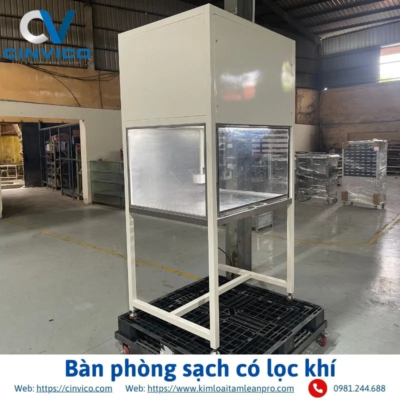 Sản phẩm ban phong sach co loc khi 2 — Công Ty CP Hợp Tác Đầu Tư Công Nghệ CINVICO — MST 0106042472