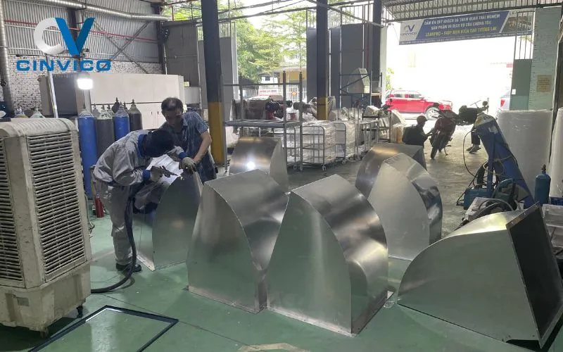 Sản phẩm giao hang cac loai khung — Công Ty CP Hợp Tác Đầu Tư Công Nghệ CINVICO — MST 0106042472