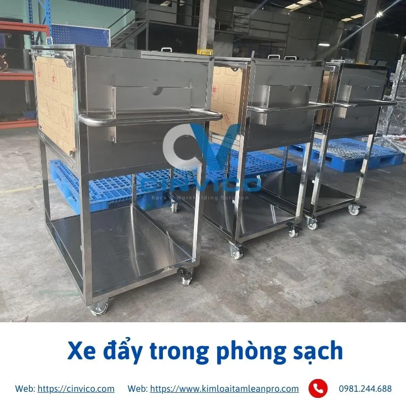 Sản phẩm xe day trong phong sach 1 — Công Ty CP Hợp Tác Đầu Tư Công Nghệ CINVICO — MST 0106042472