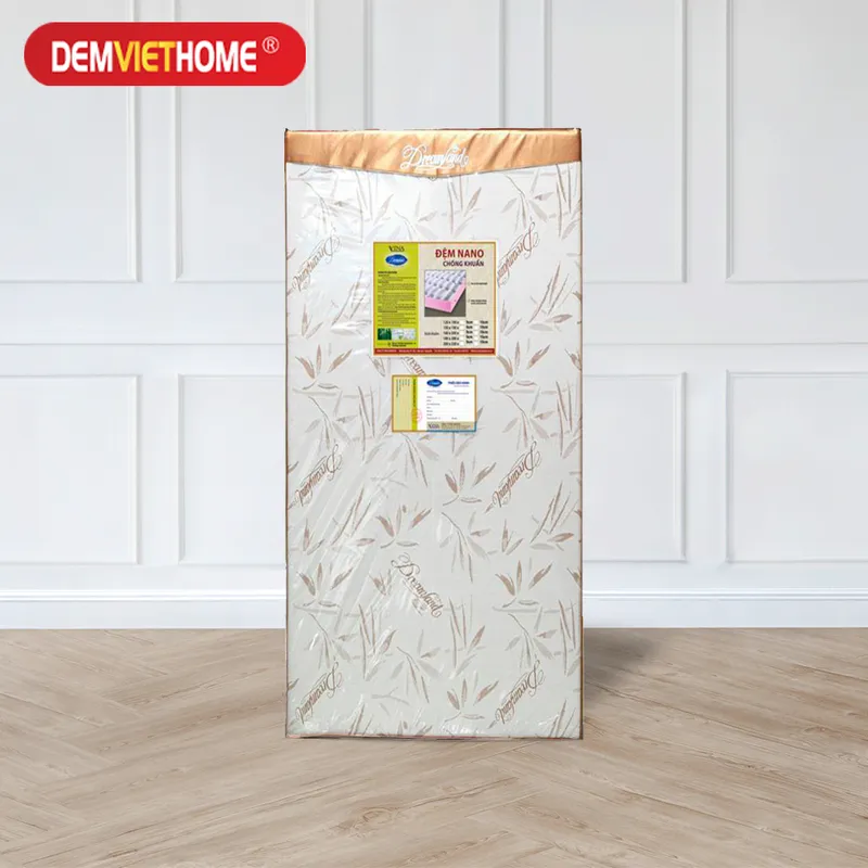 Sản phẩm Dem Bong Ep Dreamland nano khang khuan2 — Đệm Việt Home - Công Ty CP Thương Mại Và Xây Dựng Techco Việt — MST 0106043638