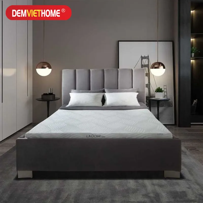 Sản phẩm Dem Cao Su Lien A LA Dome Grey 1 — Đệm Việt Home - Công Ty CP Thương Mại Và Xây Dựng Techco Việt — MST 0106043638
