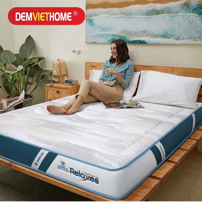 Sản phẩm Dem Kim Cuong EU Foam Relaxes 2 — Đệm Việt Home - Công Ty CP Thương Mại Và Xây Dựng Techco Việt — MST 0106043638