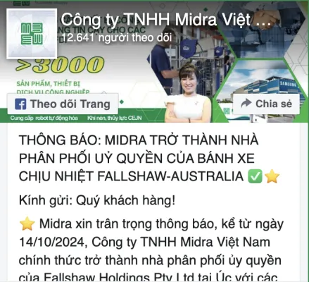 Sản phẩm fanpage midravn 439x400 — Công Ty TNHH MIDRA GLOBAL — MST 0106052801