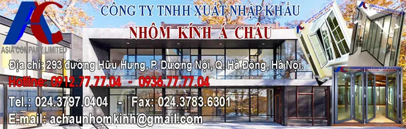Văn phòng Công Ty TNHH XNK Nhôm Kính á Châu #8 — MST 0106079391