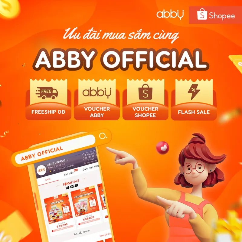Sản phẩm shopee abby official — Công Ty Cổ Phần Abby Việt Nam — MST 0106087755